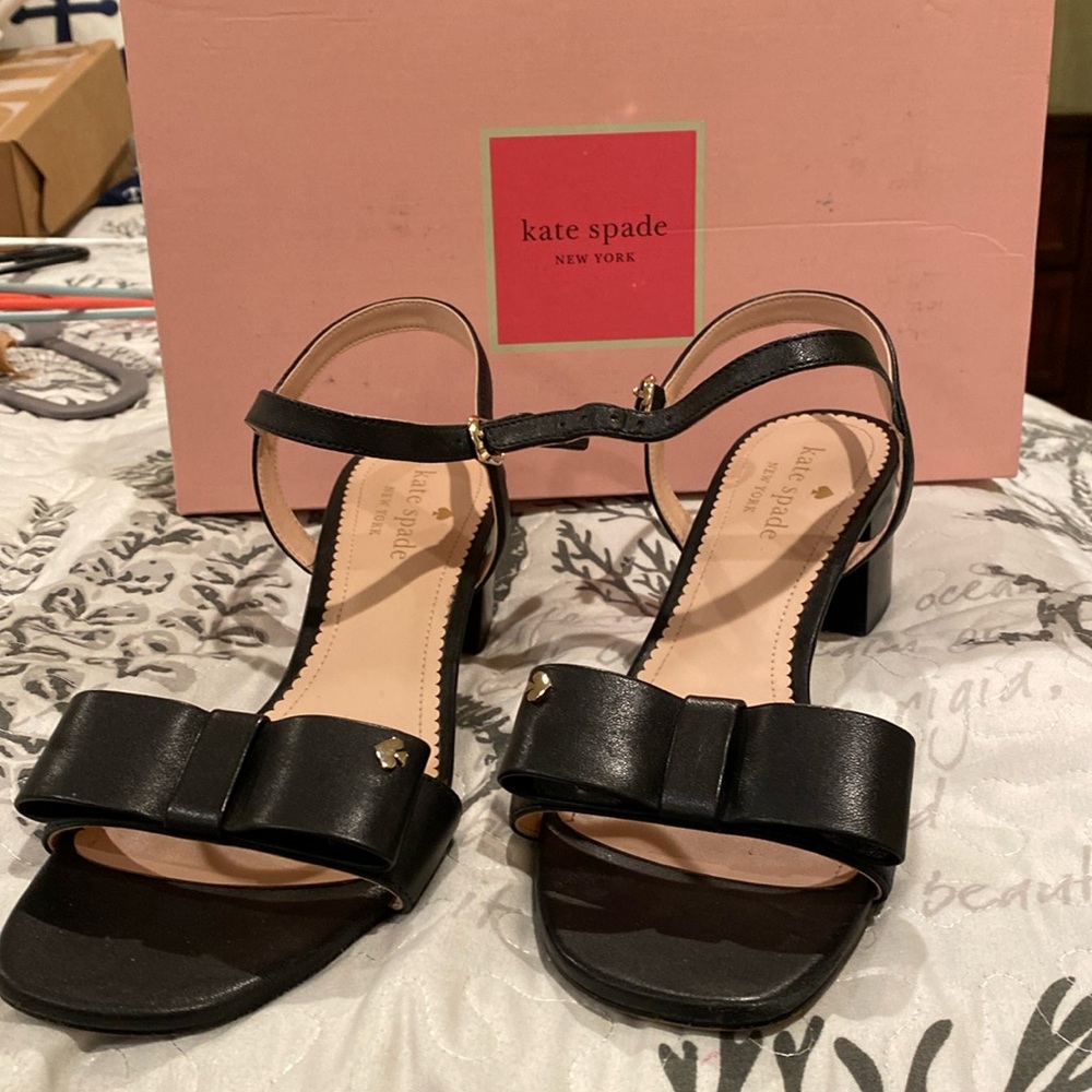 Kate spade sandals cherie mid leather